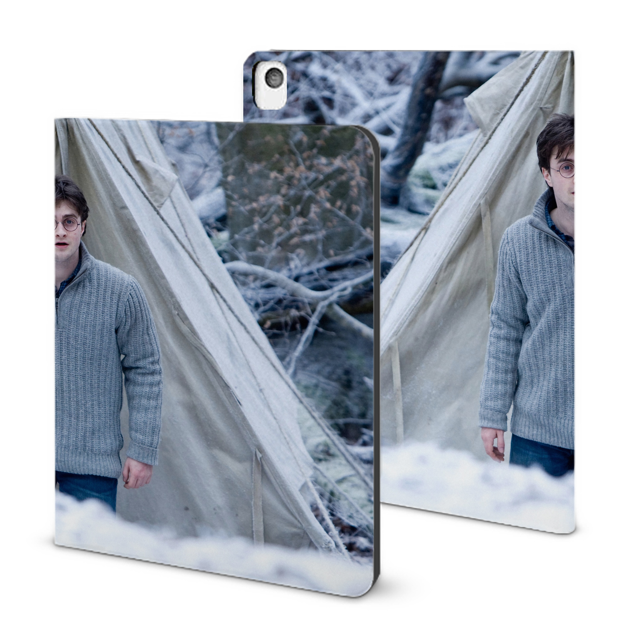 （画像用） Harry Potter ハリー・ポッターシリーズ IPadケース ペンホルダー付き ブックスタイルデザイン